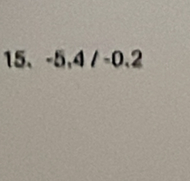 a -5.4/-0.2