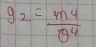 g_2=frac m_4(θ)^4