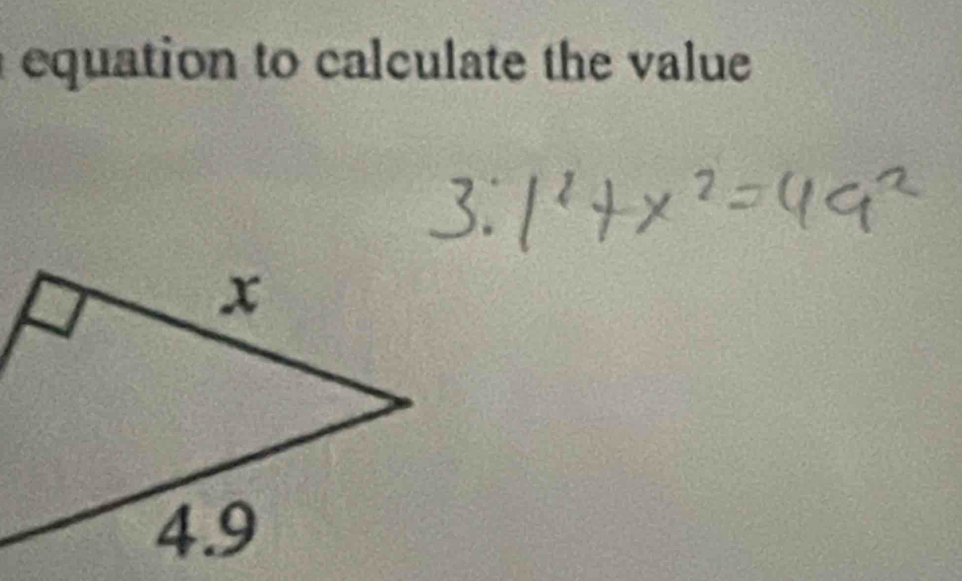 equation to calculate the value