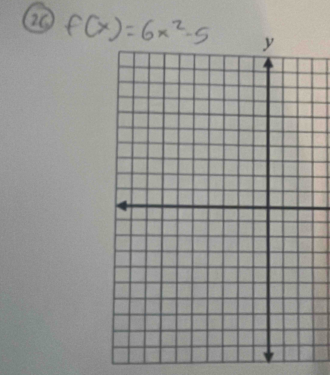 G0 f(x)=6x^2-5