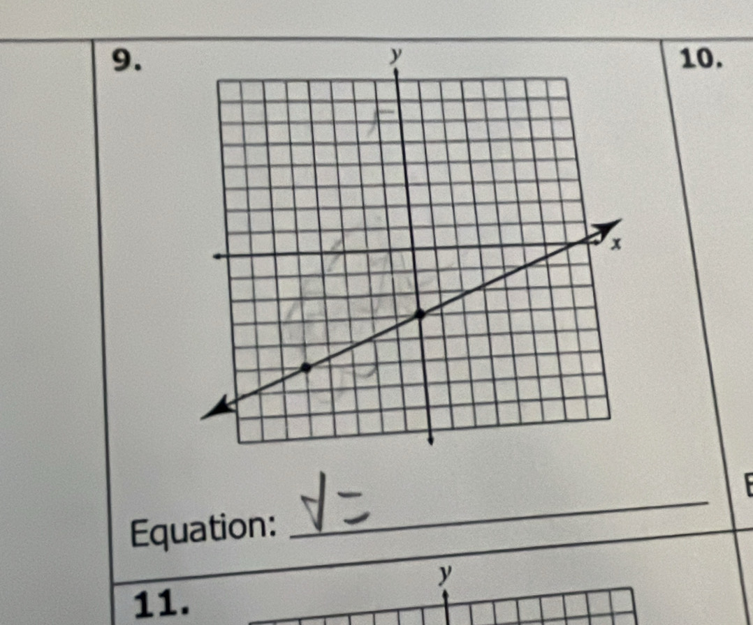 Equation: 
_
y
11.