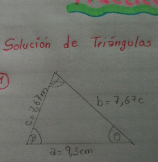 Solucion de Triangulas