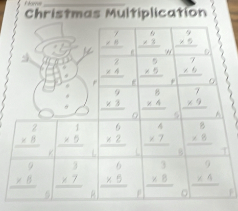 Nams_
Christmas Multiplication
F