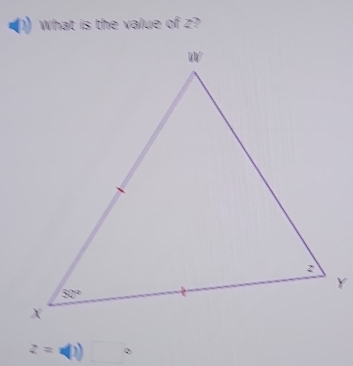 What is the value of z?
z=phi ) □