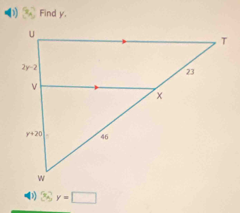 Find y,
 x_A y=□