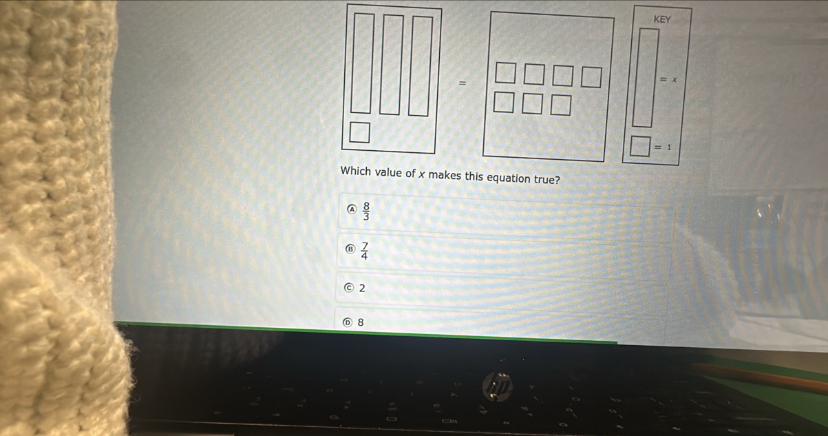 KEY
= x
=1
 8/3 
 7/4 
2
8