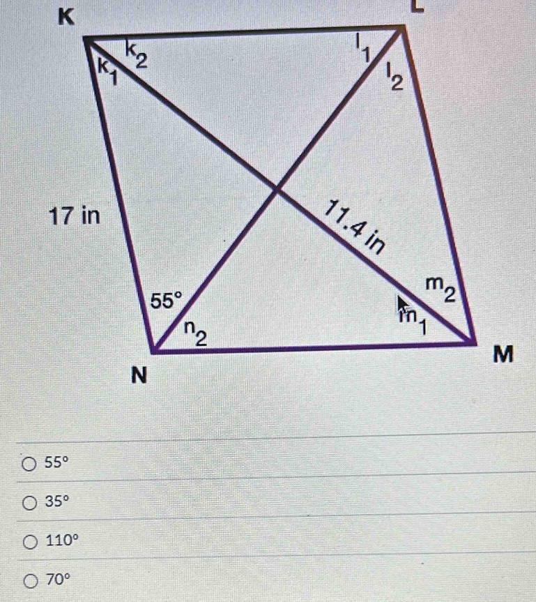 55°
35°
110°
70°