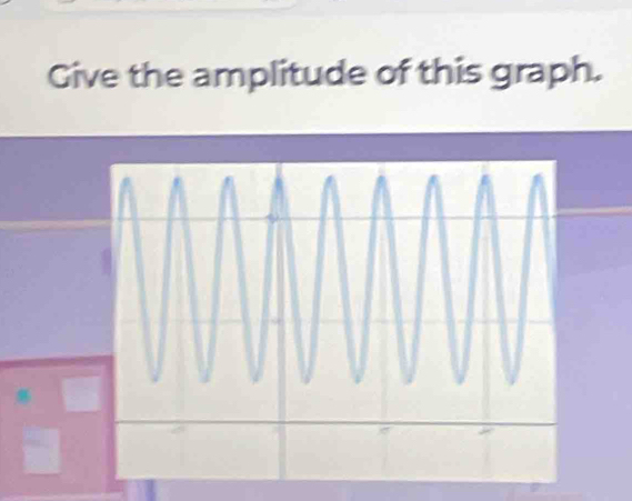 Give the amplitude of this graph.