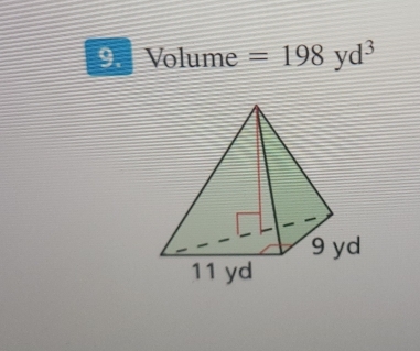 lume =198yd^3