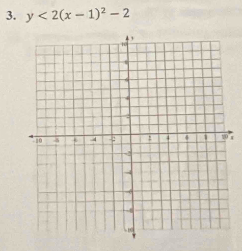 y<2(x-1)^2-2
x