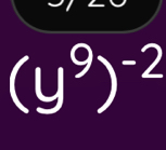 (y^9)^-2