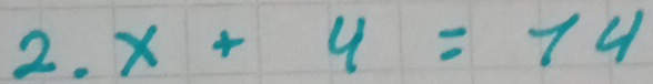 2 frac 1a_n= 2/3  x+4=14