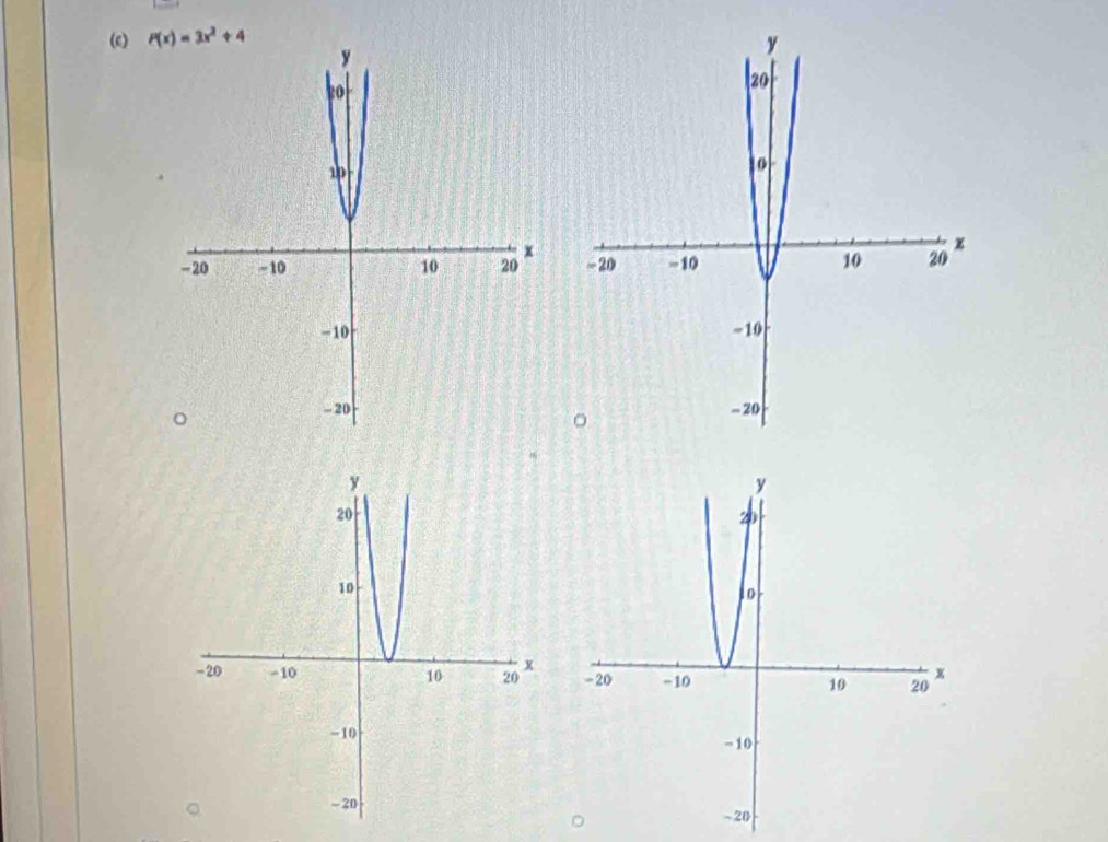 P(x)=3x^2+4