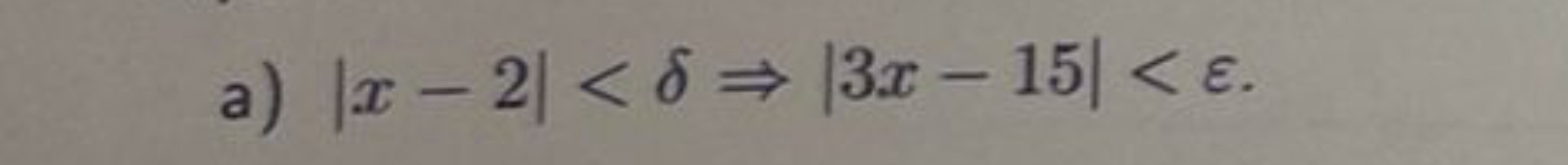 |x-2| - □ |3x-15| .