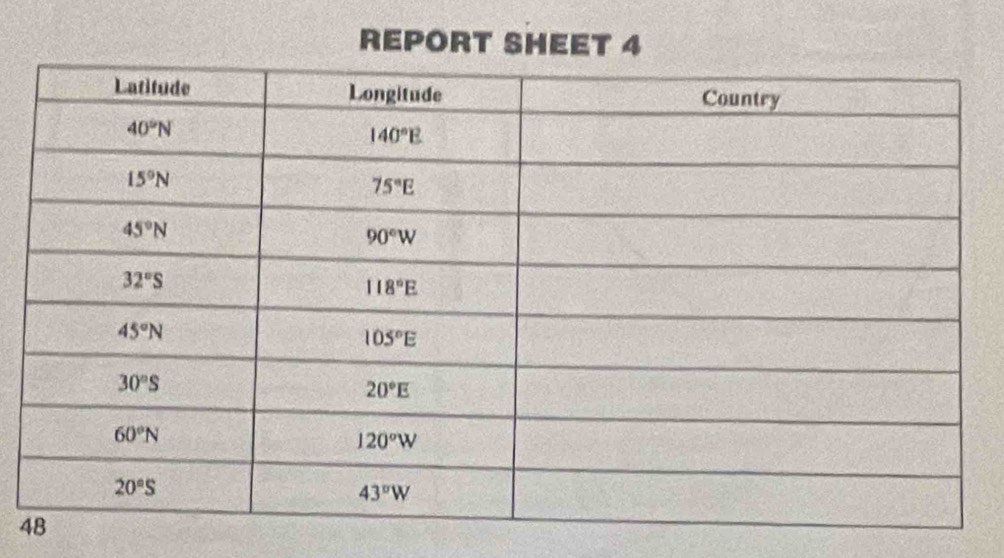 REPORT SHEET 4
4