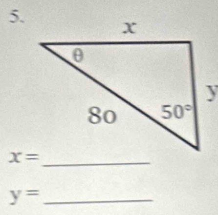 y= _