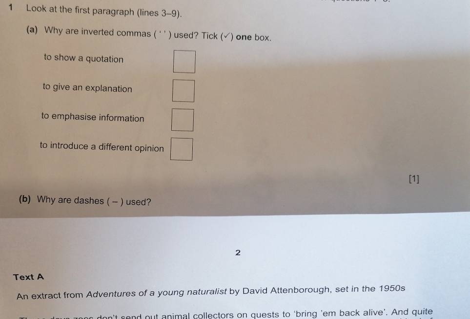 Solved: Look at the first paragraph (lines 3-9). (a) Why are inverted ...