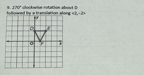 270° clockwise rotation about D
<2</tex>, -2