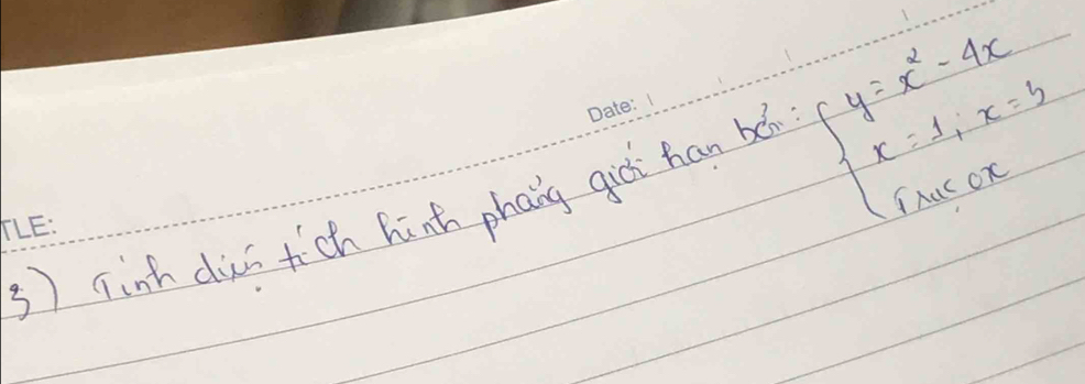 rint civs fich hint phan giò han bǎ beginarrayl y=x^2-4x x=1,x=1-11x