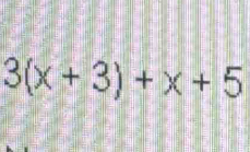 3(x+3)+x+5