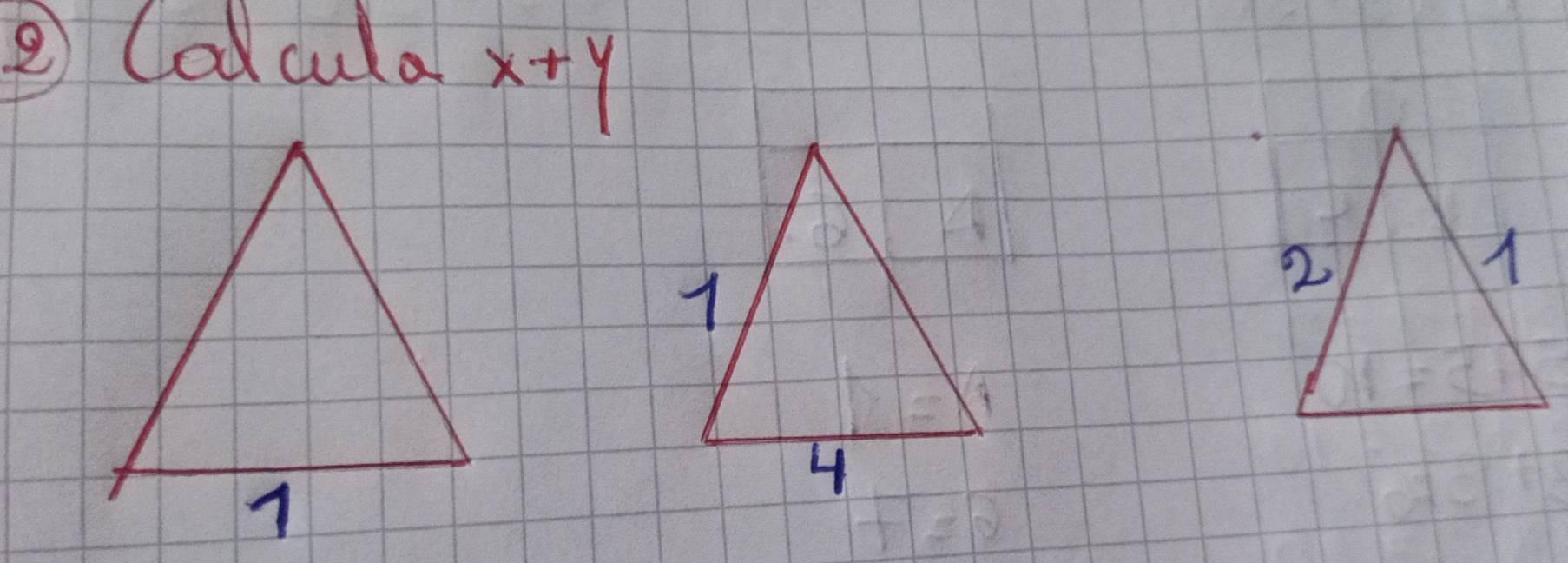 ② lod cula
x+y