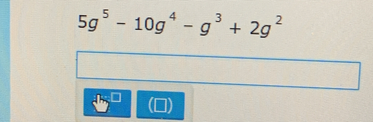 5g^5-10g^4-g^3+2g^2