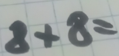 3+8=