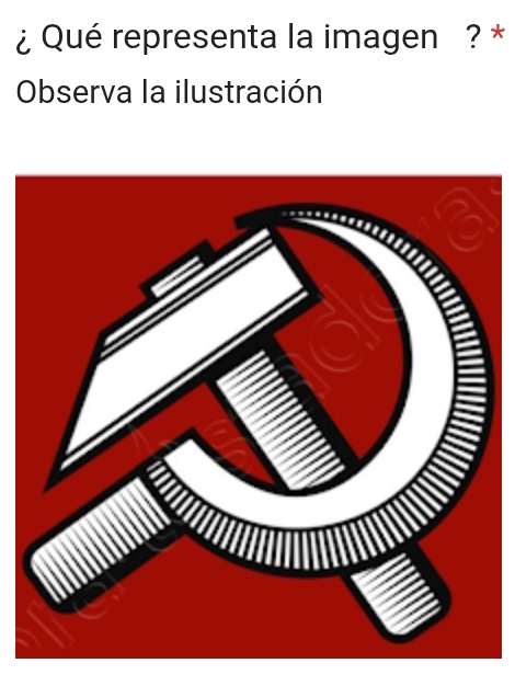 ¿ Qué representa la imagen ? * 
Observa la ilustración