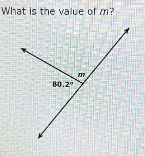 What is the value of m?