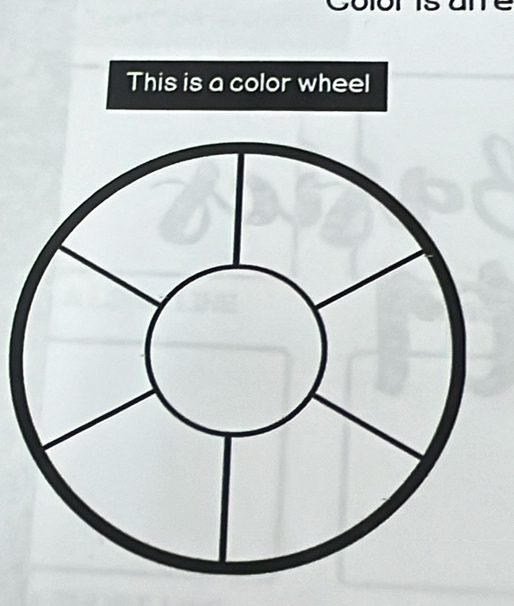 This is a color wheel