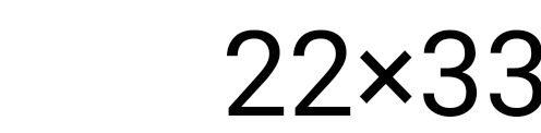 22* 33