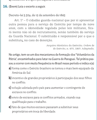 Resolvido:(Enem) Leia o excerto a seguir. Decreto-lei 3.509, de 12 de ...