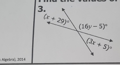 Algebra), 2014