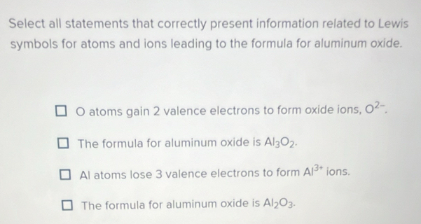 Solved: Select all statements that correctly present information ...