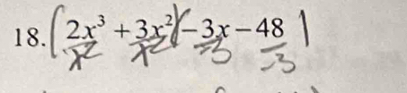 2x^3+3x^2-3x-48