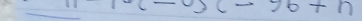 4+9c-2(a-20)=11