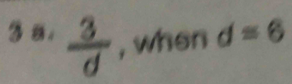 when d=6