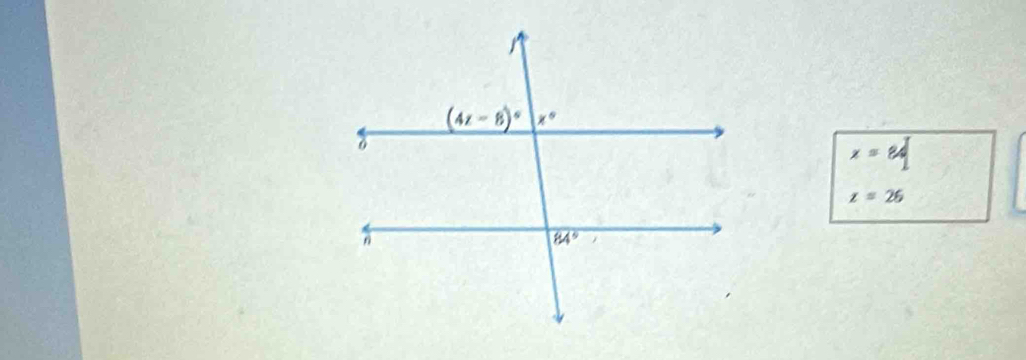 x= 4
z=26