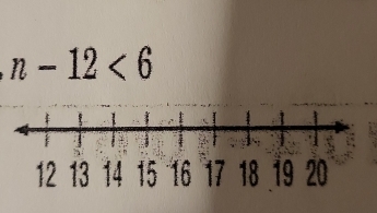 n-12<6</tex>