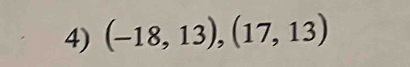 (-18,13),(17,13)