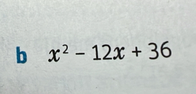 x^2-12x+36