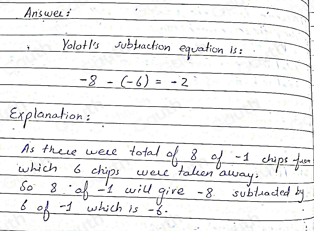 Solved: This is the key for the integer chips. Yolotl's integer chip ...