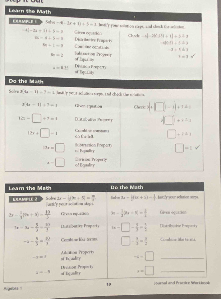 Algebra 1