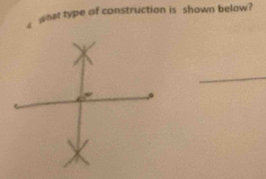 shat type of construction is shown below?