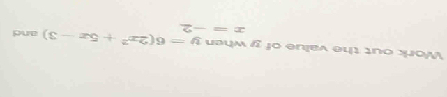 pue (xi -x_9+_2x_6)_9=h 7=x
uəum δ 1º eneλ θu 1nº xμοM