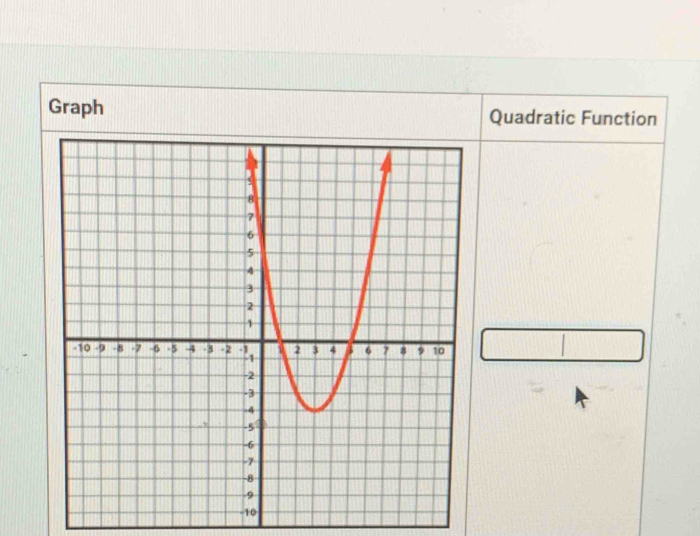 Graph Quadratic Function