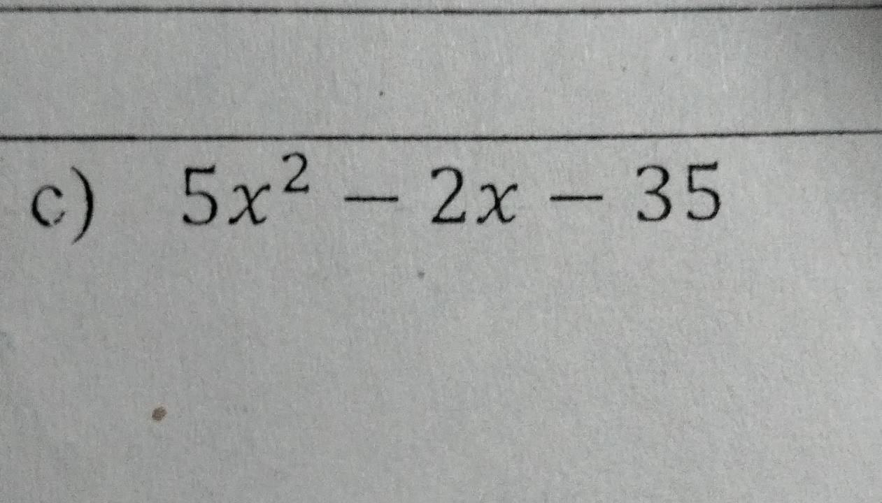 5x^2-2x-35