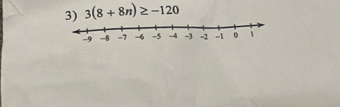 3(8+8n)≥ -120