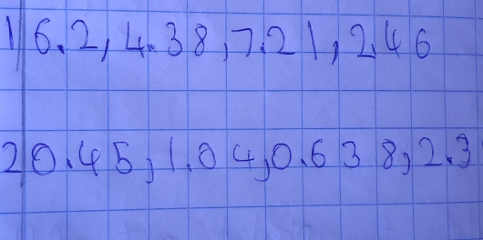 16. 2, 4. 38, 7. 21, 246
20. 45, 1040. 63 8, 2. 3