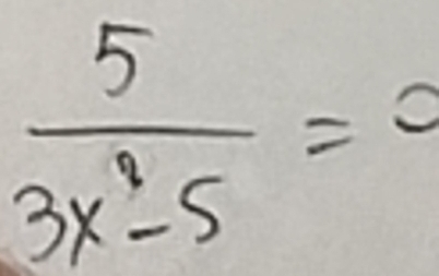  5/3x^3-5 =0